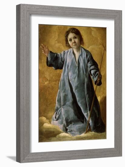 The Infant Christ, C1635-C1640-Francisco de Zurbarán-Framed Giclee Print