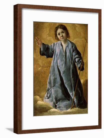 The Infant Christ, C1635-C1640-Francisco de Zurbarán-Framed Giclee Print