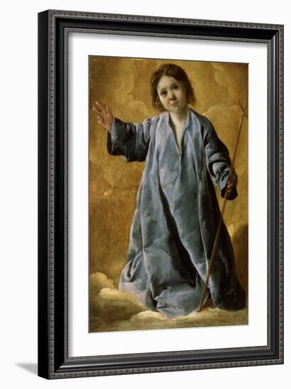 The Infant Christ, C1635-C1640-Francisco de Zurbarán-Framed Giclee Print