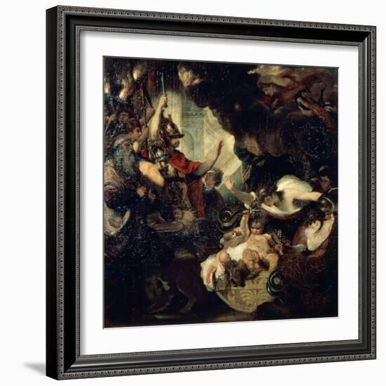 The Infant Hercules Strangling the Serpents, 1786-Joshua Reynolds-Framed Giclee Print