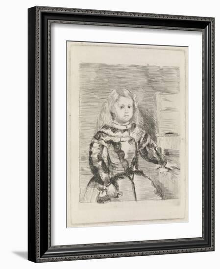 The Infanta Margarita, 1860-1-Edgar Degas-Framed Giclee Print