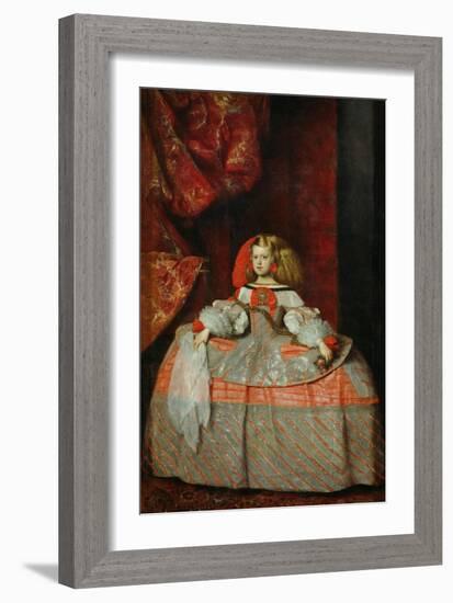 The Infanta Margarita Teresa (1651-1673) in a Pink Dress-Diego Velazquez-Framed Giclee Print