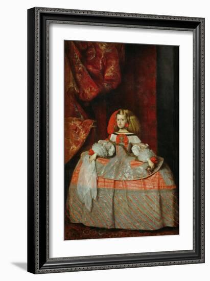 The Infanta Margarita Teresa (1651-1673) in a Pink Dress-Diego Velazquez-Framed Giclee Print