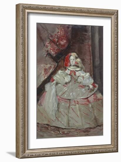 The Infanta Margarita-Hercules Brabazon Brabazon-Framed Giclee Print