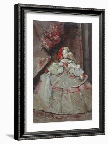 The Infanta Margarita-Hercules Brabazon Brabazon-Framed Giclee Print