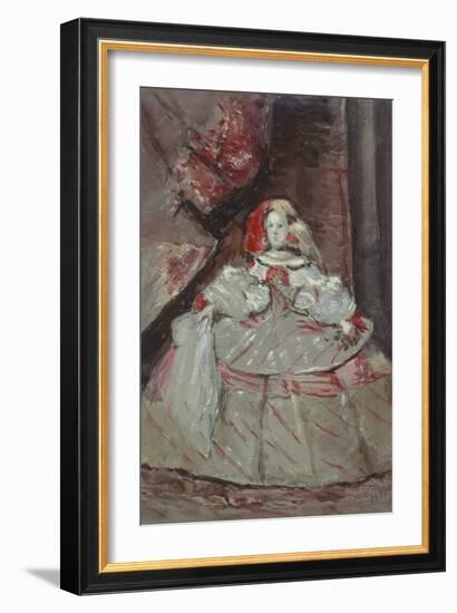 The Infanta Margarita-Hercules Brabazon Brabazon-Framed Giclee Print