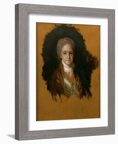 The Infante don Carlos María Isidro, 1800-Francisco de Goya-Framed Giclee Print