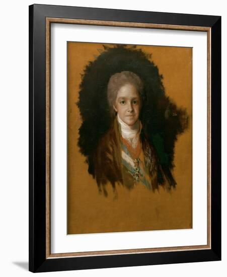 The Infante don Carlos María Isidro, 1800-Francisco de Goya-Framed Giclee Print