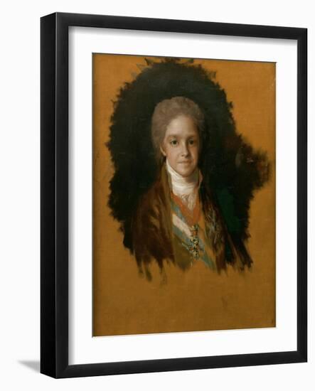 The Infante don Carlos María Isidro, 1800-Francisco de Goya-Framed Giclee Print