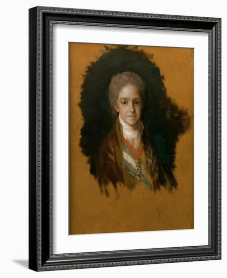 The Infante don Carlos María Isidro, 1800-Francisco de Goya-Framed Giclee Print