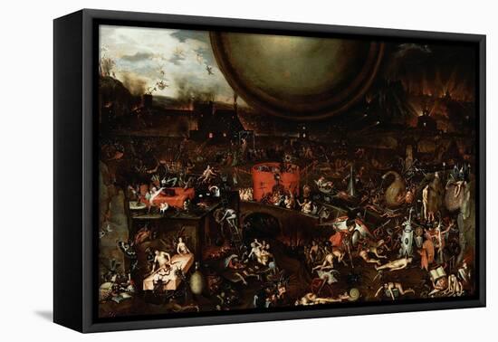 The Inferno-Herri Met De Bles-Framed Premier Image Canvas