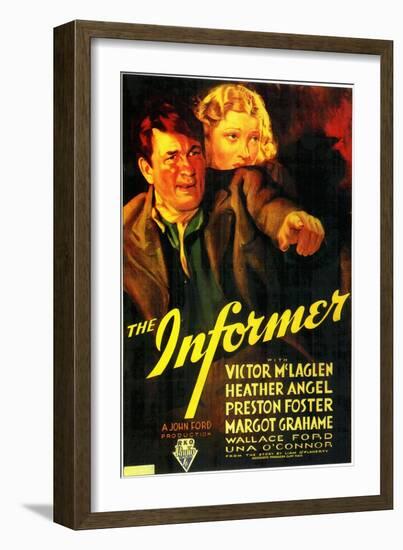 The Informer, 1935-null-Framed Art Print