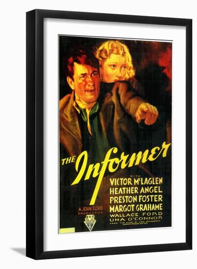 The Informer, 1935-null-Framed Art Print