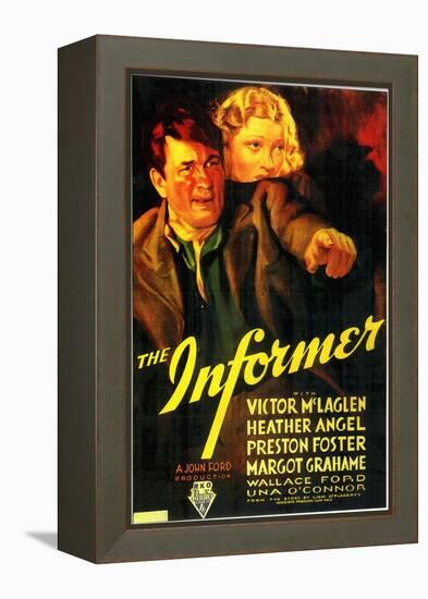 The Informer, 1935-null-Framed Stretched Canvas