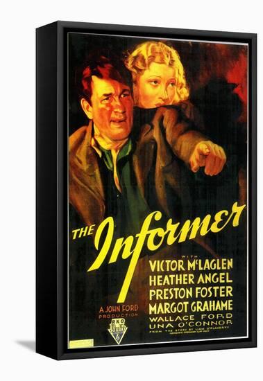 The Informer, 1935-null-Framed Stretched Canvas