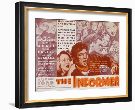 The Informer, 1935-null-Framed Art Print