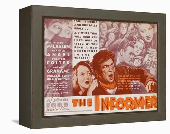 The Informer, 1935-null-Framed Stretched Canvas