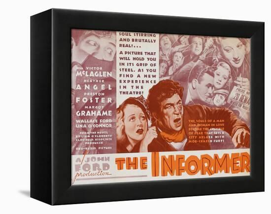 The Informer, 1935-null-Framed Stretched Canvas