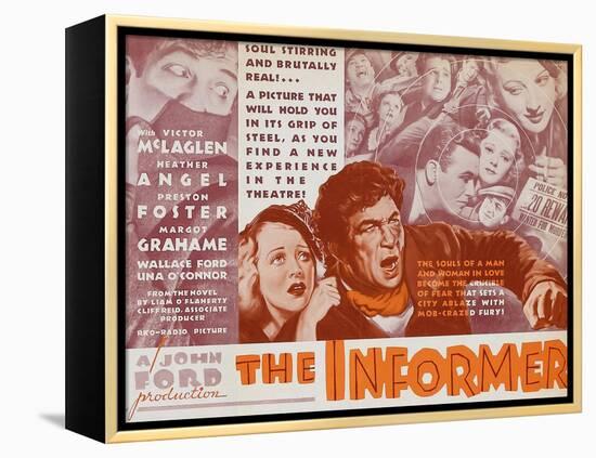 The Informer, 1935-null-Framed Stretched Canvas