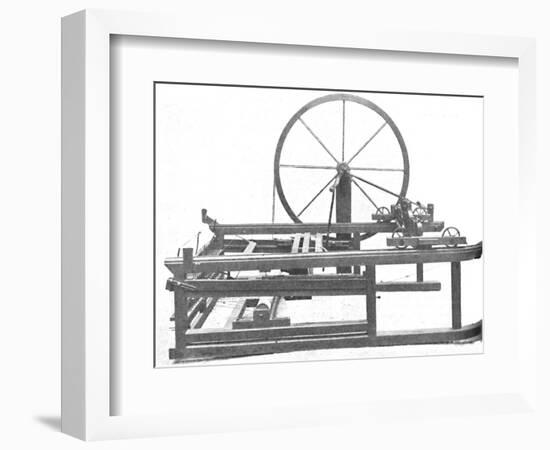 'The Ingenious Spinning Jenny Invented by James Hargreaves', c1925-Unknown-Framed Photographic Print