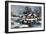 The Ingleside Winter-Currier & Ives-Framed Giclee Print