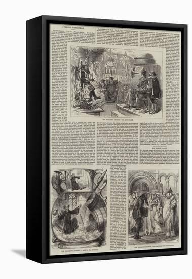 The Ingoldsby Legends-George Cruikshank-Framed Premier Image Canvas