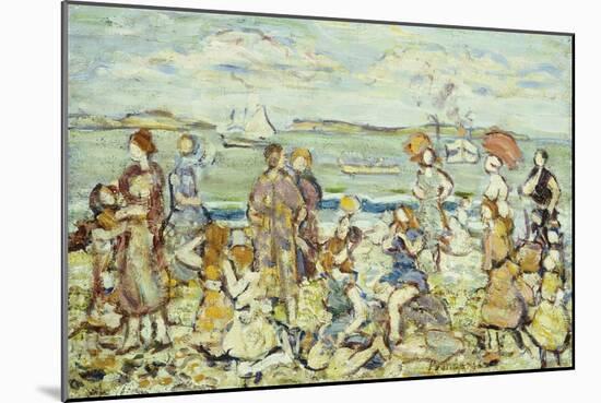 The Inlet-Maurice Brazil Prendergast-Mounted Giclee Print