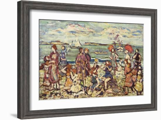 The Inlet-Maurice Brazil Prendergast-Framed Giclee Print