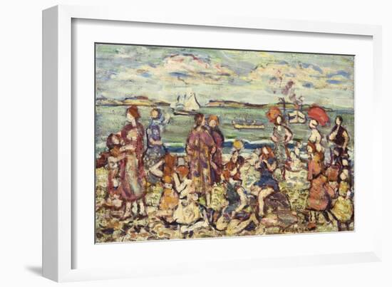 The Inlet-Maurice Brazil Prendergast-Framed Giclee Print