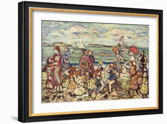 The Inlet-Maurice Brazil Prendergast-Framed Giclee Print