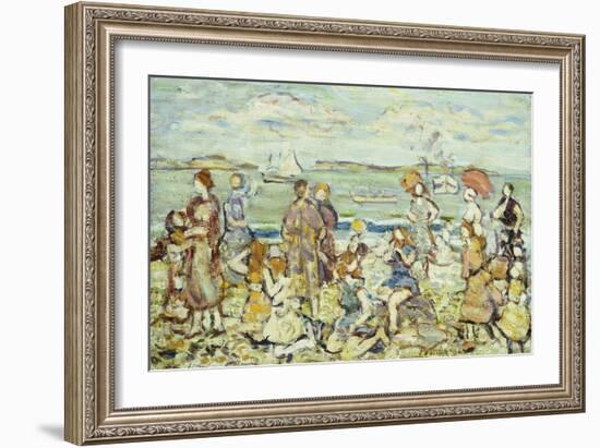 The Inlet-Maurice Brazil Prendergast-Framed Giclee Print