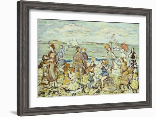 The Inlet-Maurice Brazil Prendergast-Framed Giclee Print