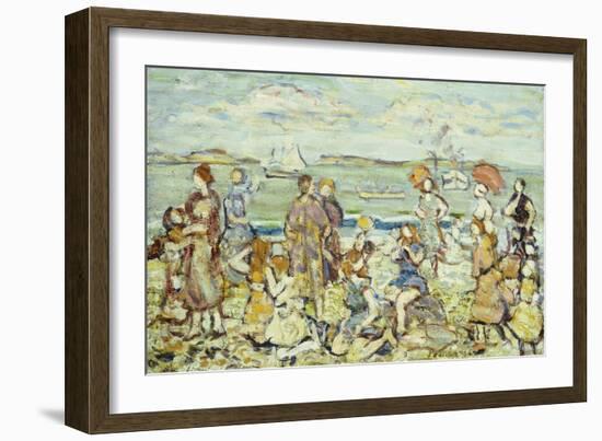 The Inlet-Maurice Brazil Prendergast-Framed Giclee Print