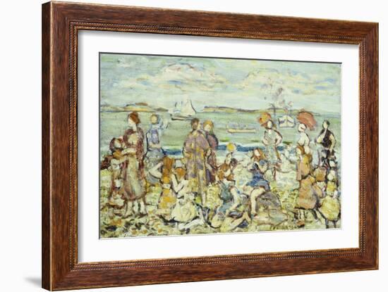 The Inlet-Maurice Brazil Prendergast-Framed Giclee Print