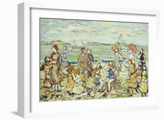 The Inlet-Maurice Brazil Prendergast-Framed Giclee Print