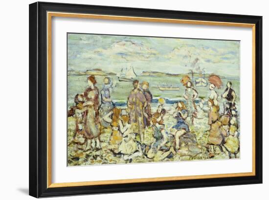 The Inlet-Maurice Brazil Prendergast-Framed Giclee Print