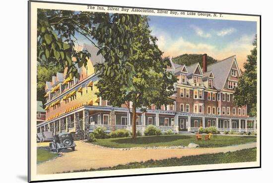 The Inn at Silver Bay, Lake George, New York-null-Mounted Art Print