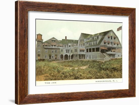 The Inn, Weekapaug, Rhode Island-null-Framed Art Print