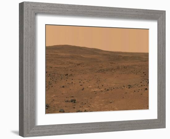 The Inner Basin of Mars-Stocktrek Images-Framed Photographic Print