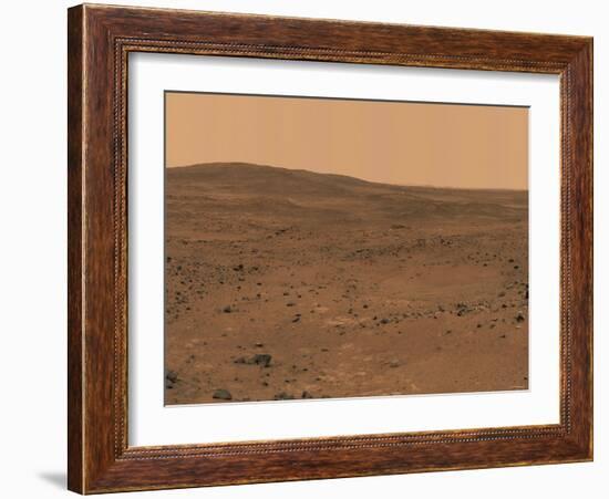 The Inner Basin of Mars-Stocktrek Images-Framed Photographic Print