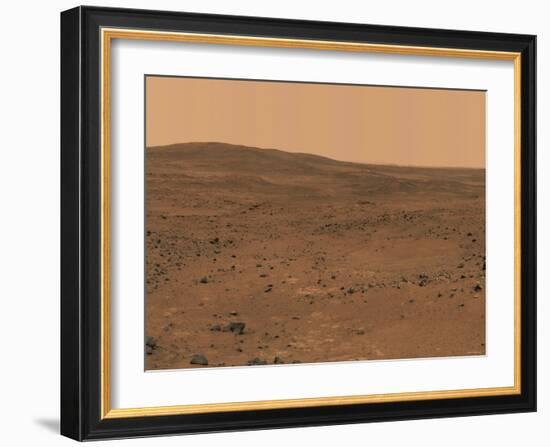 The Inner Basin of Mars-Stocktrek Images-Framed Photographic Print