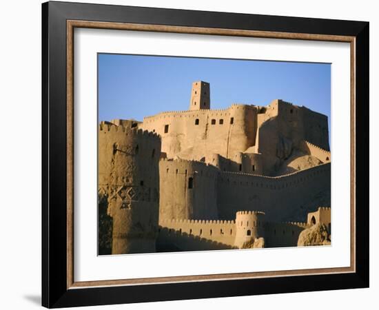 The Inner Citadel, Arg-E Bam, Bam, Iran, Middle East-David Poole-Framed Photographic Print