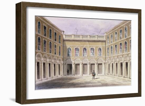 The Inner Court of Drapers' Hall, 1854-Thomas Hosmer Shepherd-Framed Giclee Print