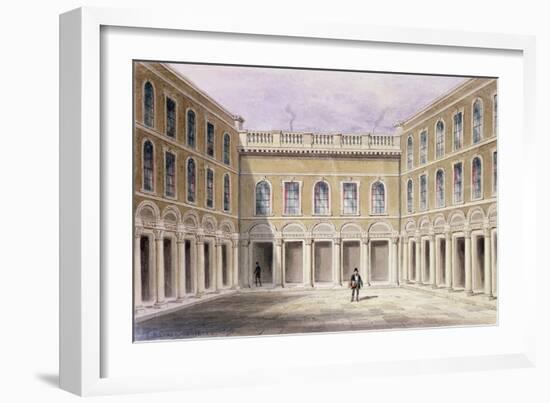 The Inner Court of Drapers' Hall, 1854-Thomas Hosmer Shepherd-Framed Giclee Print