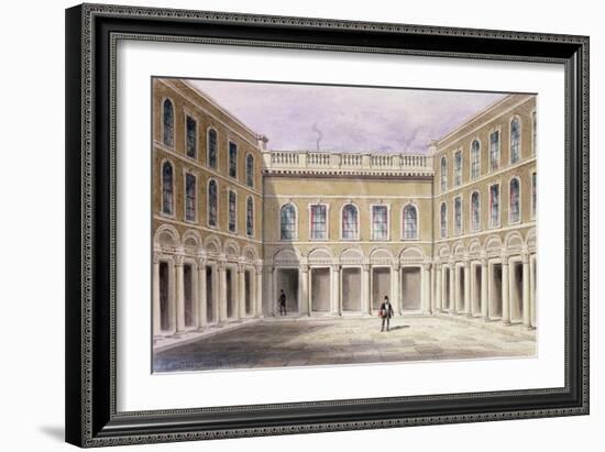 The Inner Court of Drapers' Hall, 1854-Thomas Hosmer Shepherd-Framed Giclee Print