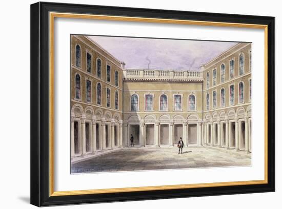 The Inner Court of Drapers' Hall, 1854-Thomas Hosmer Shepherd-Framed Giclee Print