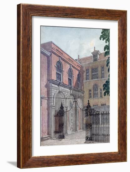The Inner Court to Old Salters' Hall, 1750-Wilson-Framed Giclee Print