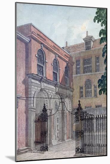 The Inner Court to Old Salters' Hall, 1750-Wilson-Mounted Giclee Print