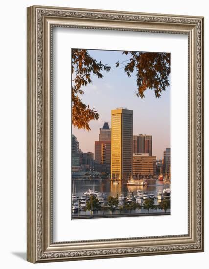 The Inner Harbor, Baltimore.-Jon Hicks-Framed Photographic Print