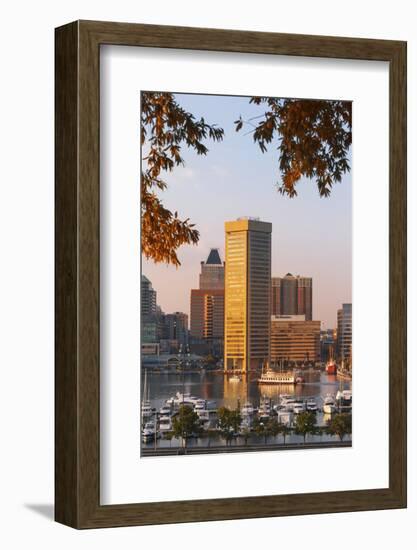 The Inner Harbor, Baltimore.-Jon Hicks-Framed Photographic Print